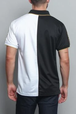 King Contrast Tiger Polo 8 King Contrast Tiger Polo -Victorious PQ7305 BLK 3