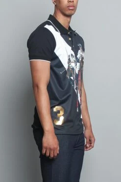 Polo 3 ShirT -Victorious PQ7317 BLK 4