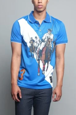 Polo 3 ShirT -Victorious PQ7317 RBL 5