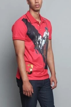 Polo 3 ShirT -Victorious PQ7317 RED 4