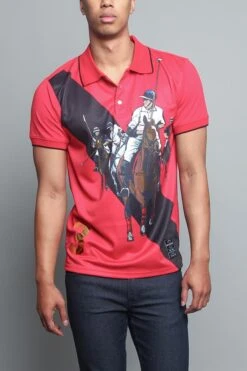Polo 3 ShirT -Victorious PQ7317 RED 5