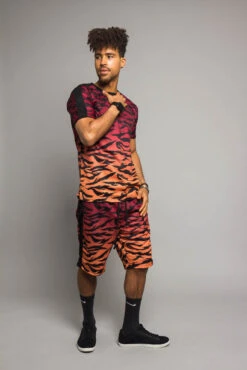Dip Dye Gradient Tiger Set -Victorious ST400 RED 3