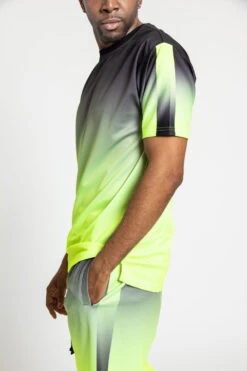 Gradient Ombre T-Shirt And Shorts Set -Victorious ST402 NYL 5