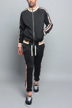 G Track Suit Set -Victorious ST5014 577 BLK 1