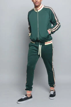G Track Suit Set -Victorious ST5014 577 GRN 2