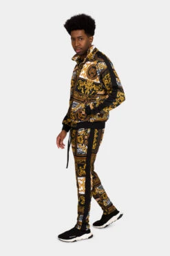 Luxury Track Suit -Victorious ST552 BLK 4