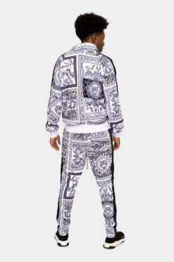 Luxury Track Suit -Victorious ST552 WHT 5