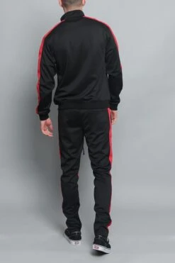 Tri Color Blocked Track Suit -Victorious ST553 GRN 3