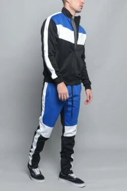 Tri Color Blocked Track Suit -Victorious ST553 RBL 4