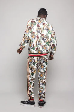 G Striped Tiger Track Suit Set -Victorious ST569 OFF 3