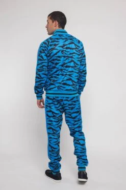 Reflective Tape Tiger Stripe Tracksuit -Victorious ST576 NBL 3