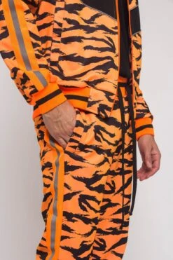 Reflective Tape Tiger Stripe Tracksuit -Victorious ST576 NOR 6