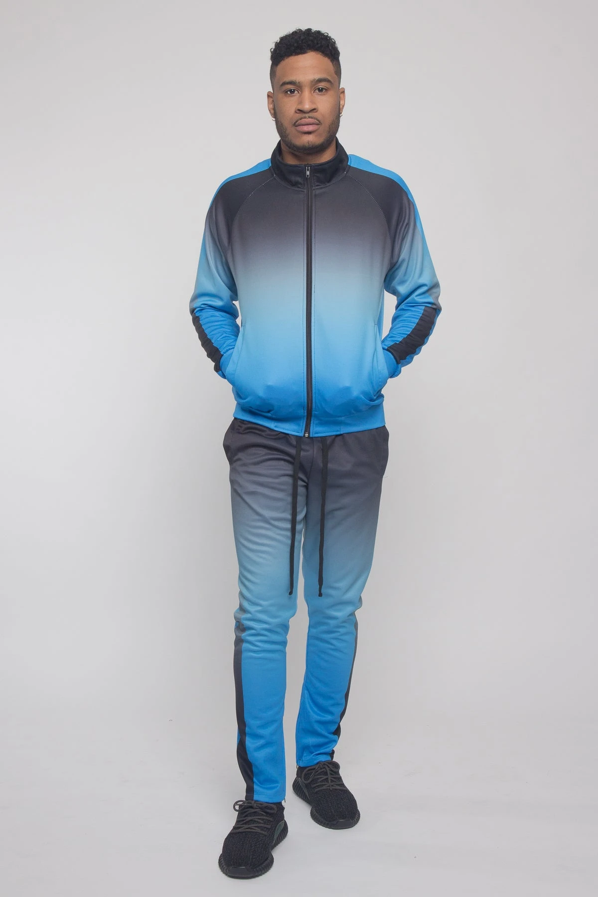 Ombre Gradient Colored Tracksuit 1 Ombre Gradient Colored Tracksuit