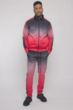 Ombre Gradient Colored Tracksuit 26 Ombre Gradient Colored Tracksuit -Victorious ST579 RED 1 3484e641 3d24 475b aede 4d732528b5a7
