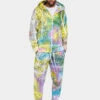 Bandana Paisley Tie Dye Track Suit
