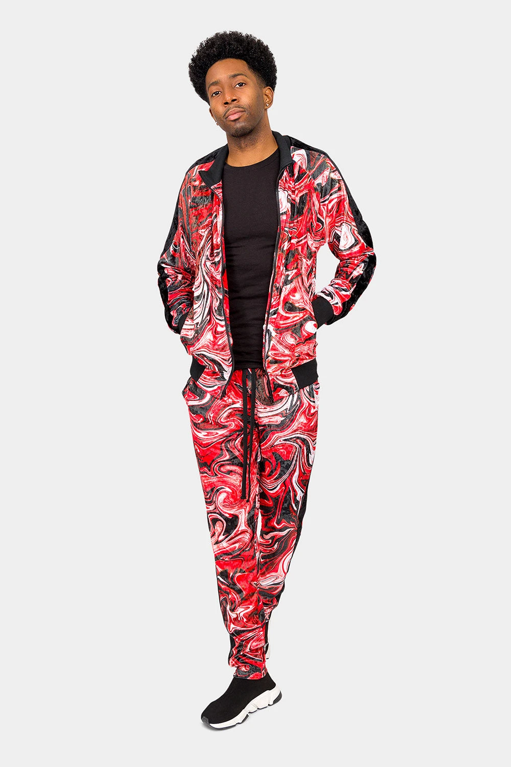 Marble Velour Velvet Trackset 1 Marble Velour Velvet Trackset