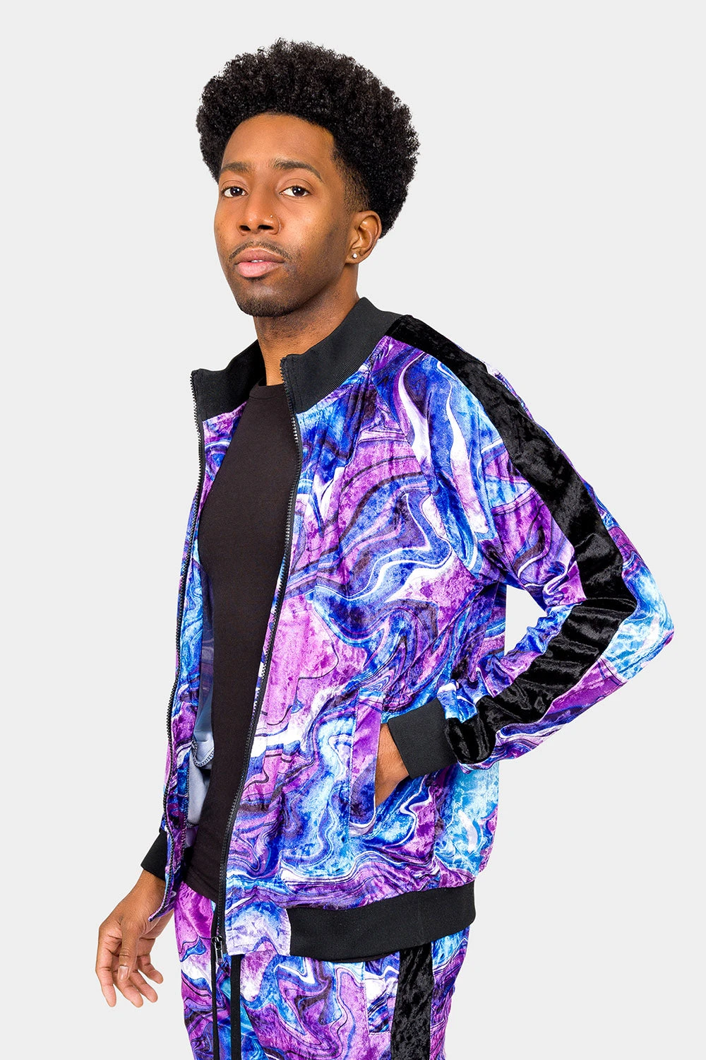 Marble Velour Velvet Trackset 11 Marble Velour Velvet Trackset - Image 11