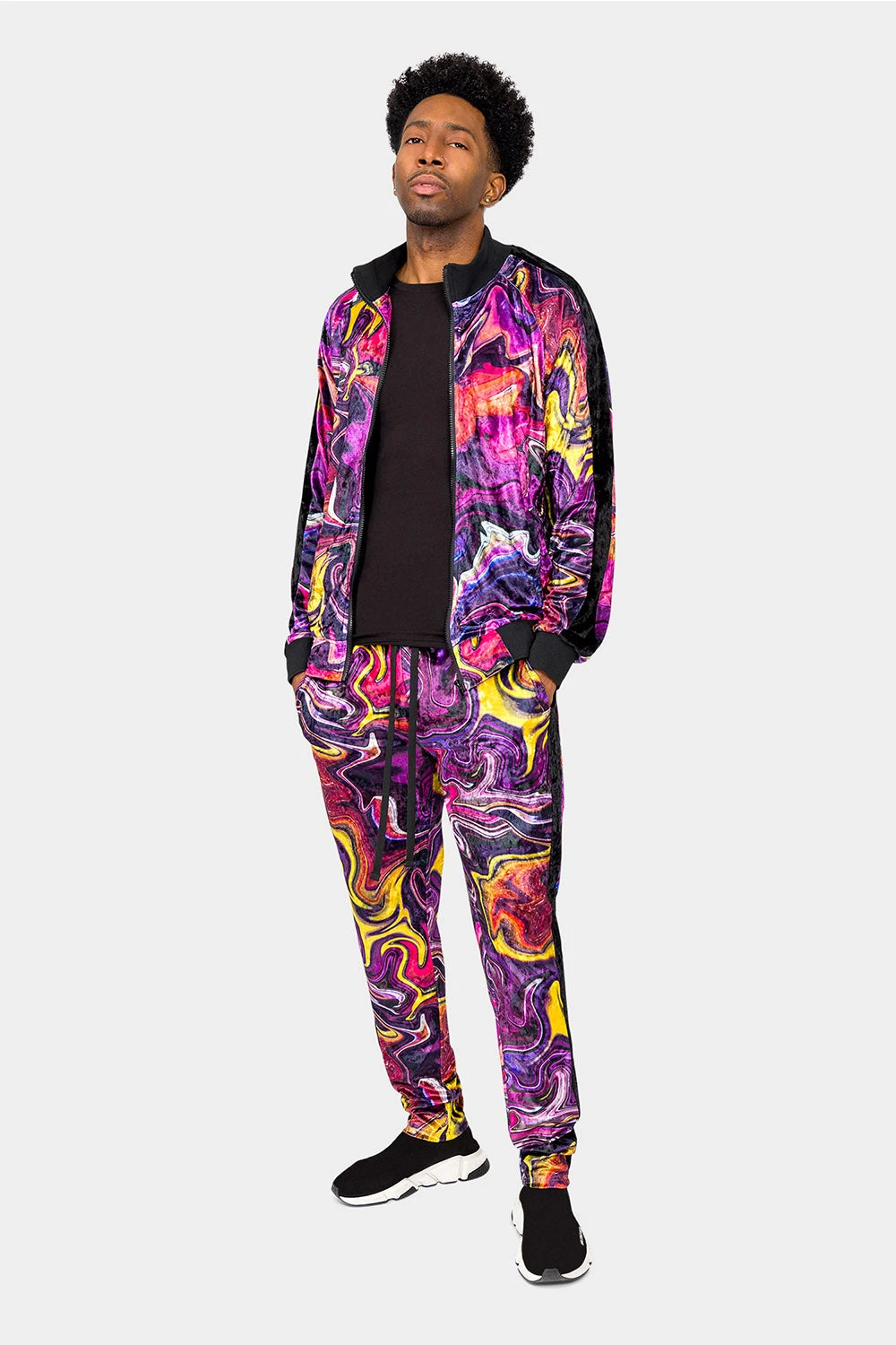 Marble Velour Velvet Trackset 13 Marble Velour Velvet Trackset - Image 13