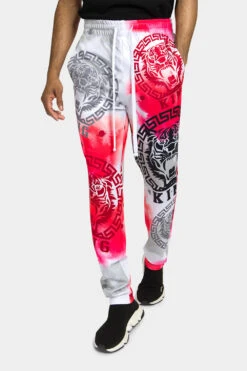 Tie Dye Tiger King Tracksuit -Victorious ST872 KOIFISH 5