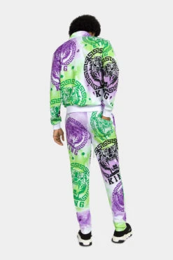 Tie Dye Tiger King Tracksuit -Victorious ST872 MIST 3