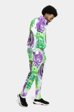 Tie Dye Tiger King Tracksuit -Victorious ST872 MIST 4