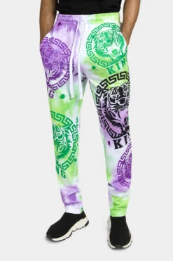 Tie Dye Tiger King Tracksuit -Victorious ST872 MIST 5