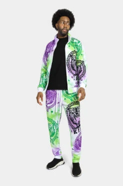 Tie Dye Tiger King Tracksuit -Victorious ST872 MIST 7