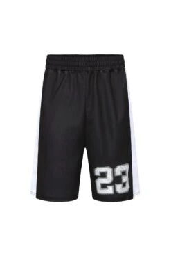 Men's Rhinestoned "23" Basketball Sets 37 Men's Rhinestoned "23" Basketball Sets -Victorious ST882 BLACKWHITE 3