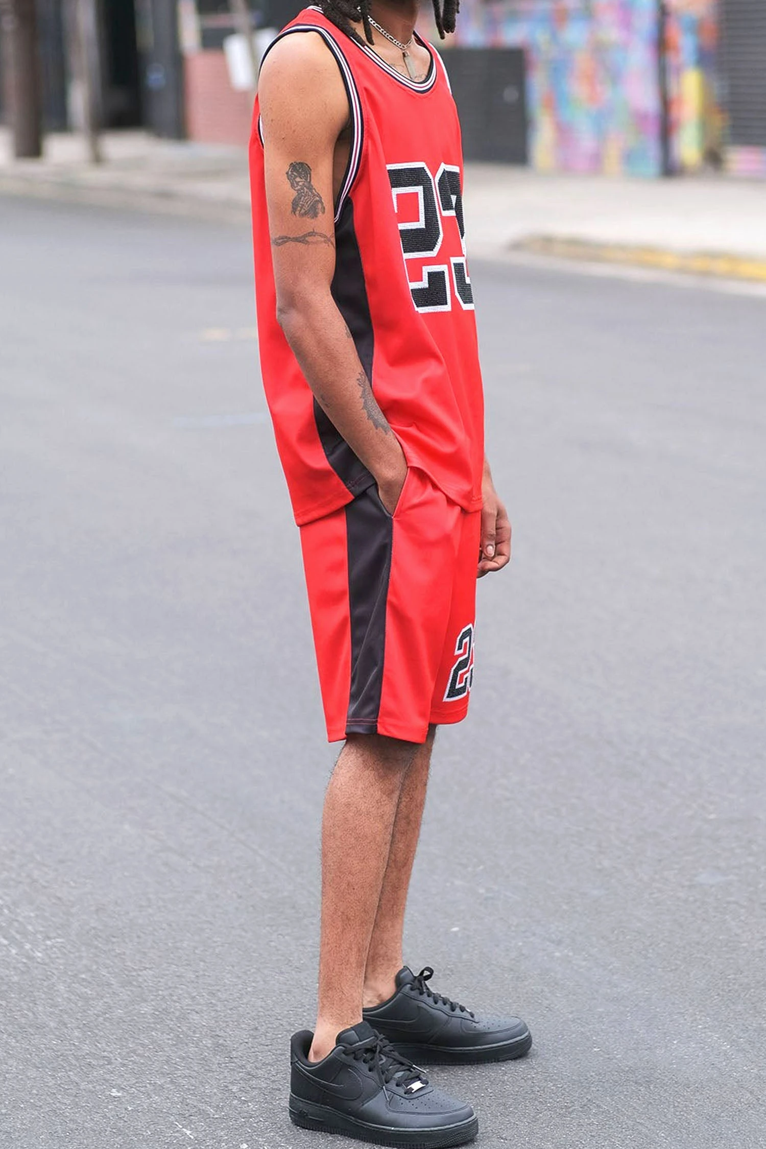 Men's Rhinestoned "23" Basketball Sets 14 Men's Rhinestoned "23" Basketball Sets - Image 14