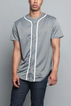 Basic Baseball Jersey -Victorious STS0171 DGY 2