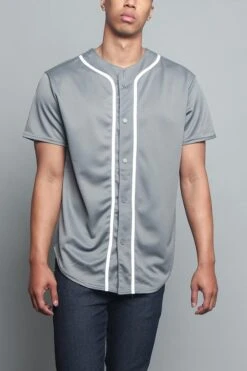Basic Baseball Jersey -Victorious STS0171 DGY 5