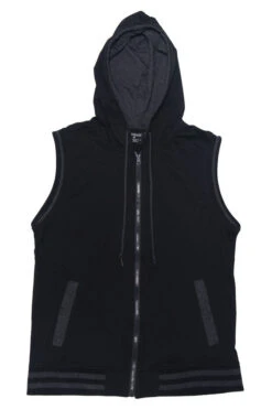 Lightweight Sleeveless Contrast Hoodie -Victorious TH890 BCH 2XL 2
