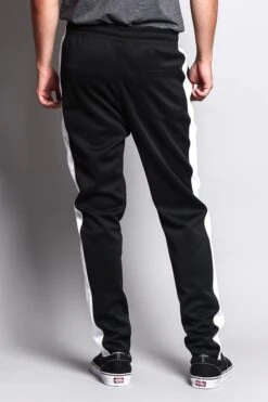 Slim Fit Striped Track Pants 27 Slim Fit Striped Track Pants -Victorious TR522 BWT 3