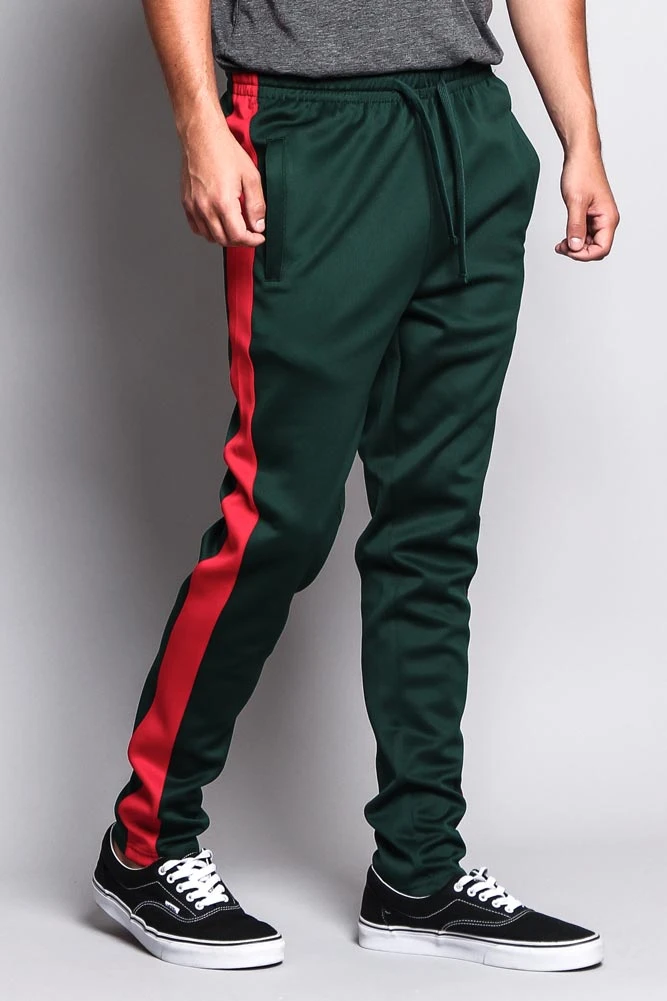 Slim Fit Striped Track Pants 19 Slim Fit Striped Track Pants - Image 19