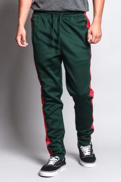 Slim Fit Striped Track Pants 39 Slim Fit Striped Track Pants -Victorious TR522 GNR 5