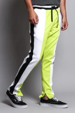 Slim Fit Contrasting Track Pants -Victorious TR524 FZW 4