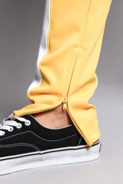 Slim Fit Contrasting Track Pants -Victorious TR524 GDW 6