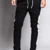 Premium Stretch Slim Fit Striped Track Pants