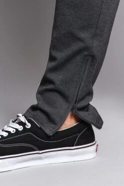 Premium Stretch Slim Fit Striped Track Pants -Victorious TR526 COW 6