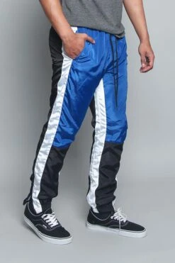 Tri Color Windbreaker Track Pants 29 Tri Color Windbreaker Track Pants -Victorious TR543 RBL 4