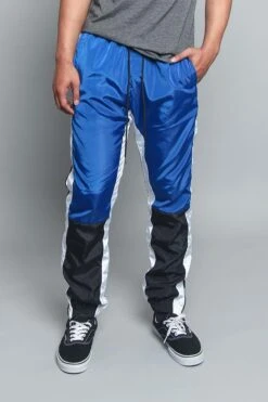 Tri Color Windbreaker Track Pants 30 Tri Color Windbreaker Track Pants -Victorious TR543 RBL 5
