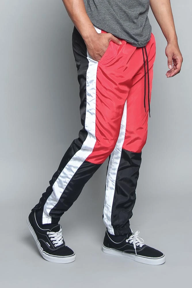 Tri Color Windbreaker Track Pants 16 Tri Color Windbreaker Track Pants - Image 16