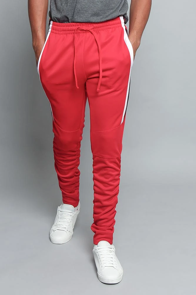 Scrunched Bungee Double Striped Track Pants 15 Scrunched Bungee Double Striped Track Pants - Image 15