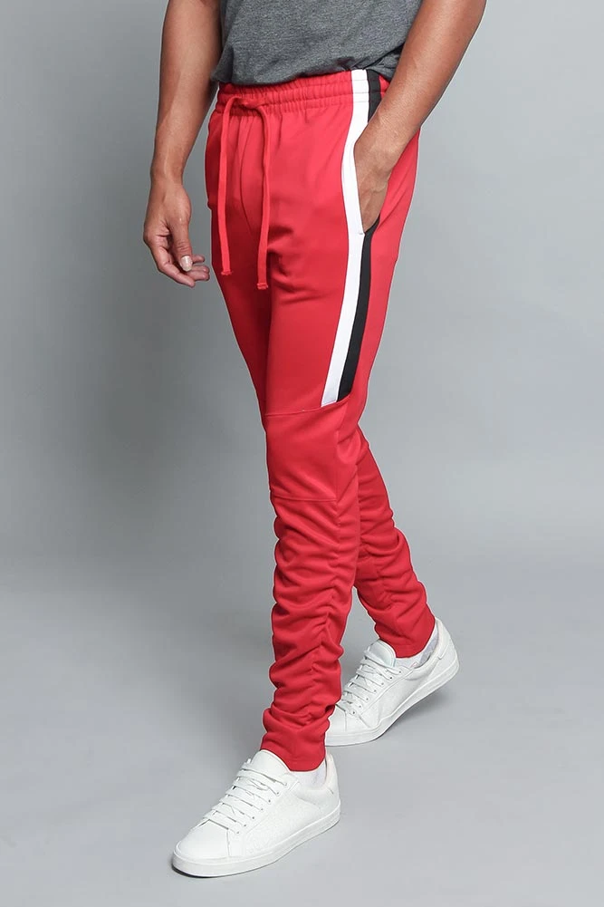 Scrunched Bungee Double Striped Track Pants 16 Scrunched Bungee Double Striped Track Pants - Image 16