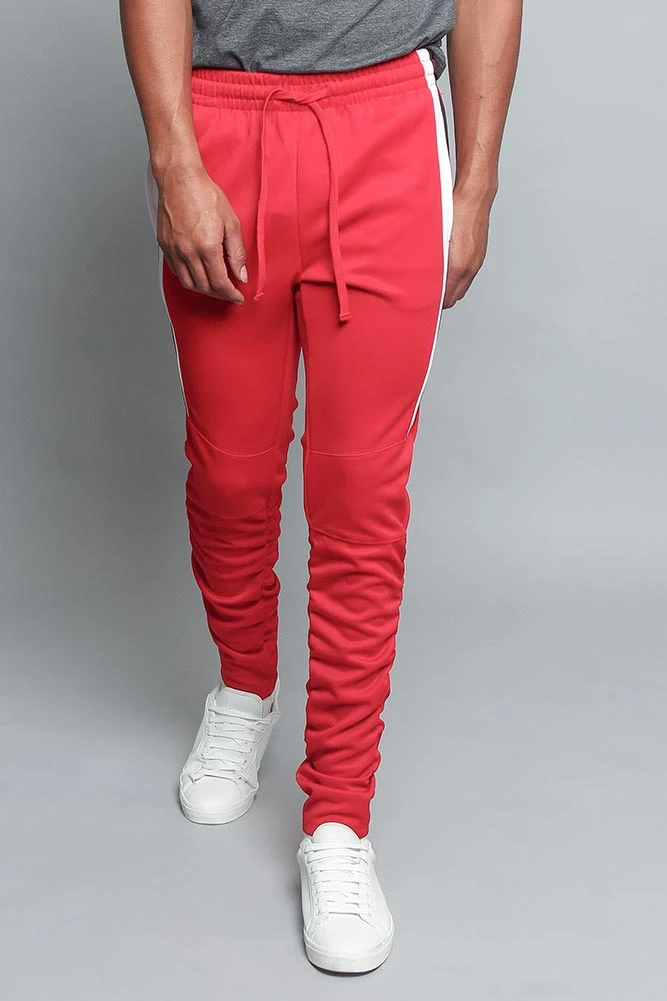 Scrunched Bungee Double Striped Track Pants 19 Scrunched Bungee Double Striped Track Pants - Image 19