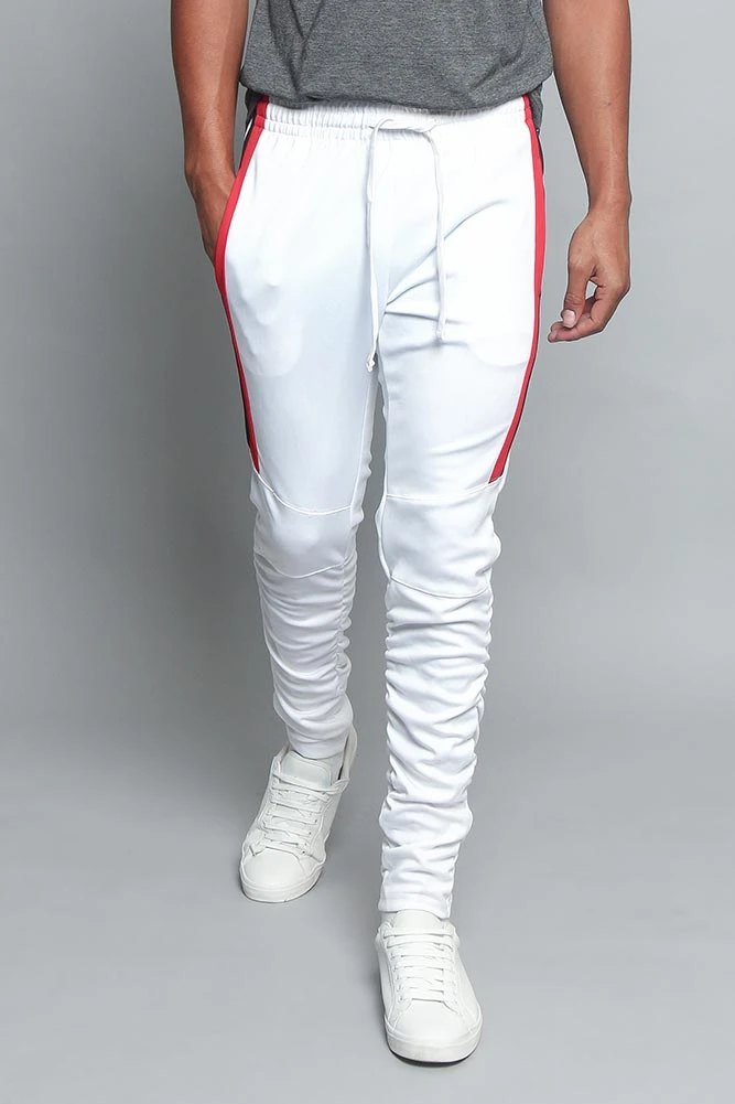 Scrunched Bungee Double Striped Track Pants 20 Scrunched Bungee Double Striped Track Pants - Image 20