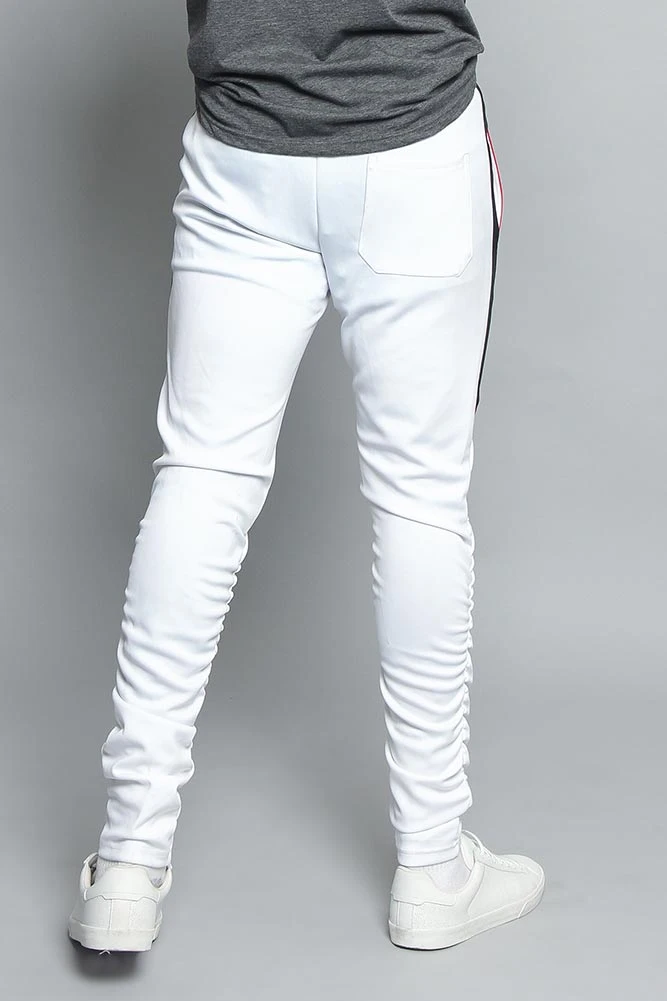 Scrunched Bungee Double Striped Track Pants 2 Scrunched Bungee Double Striped Track Pants - Image 2