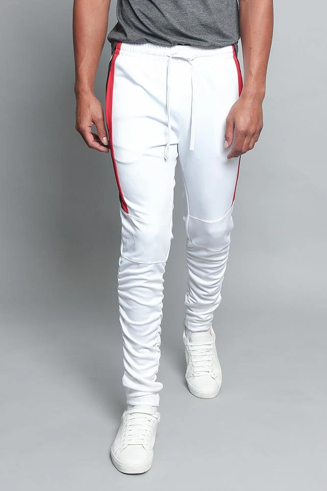 Scrunched Bungee Double Striped Track Pants 4 Scrunched Bungee Double Striped Track Pants - Image 4