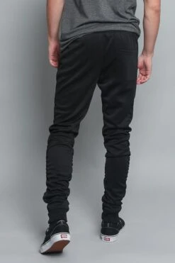 Scrunched Skinny Fit Track Pants 27 Scrunched Skinny Fit Track Pants -Victorious TR547 BLK 3