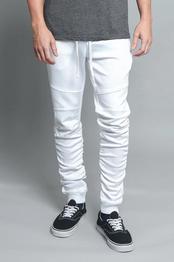 Scrunched Skinny Fit Track Pants 1 Scrunched Skinny Fit Track Pants